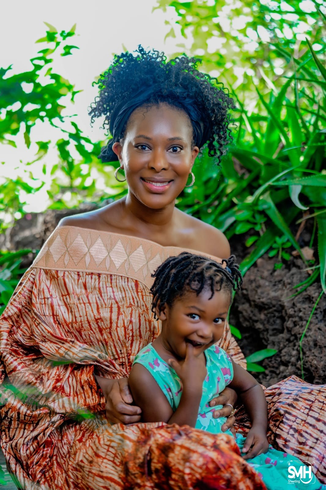 Community impact — Oumou with her daughter